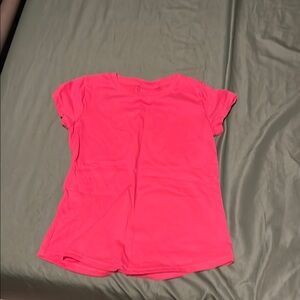 Wonder Nation Pink Short Sleeve Tee Soft Stretchy Fabric